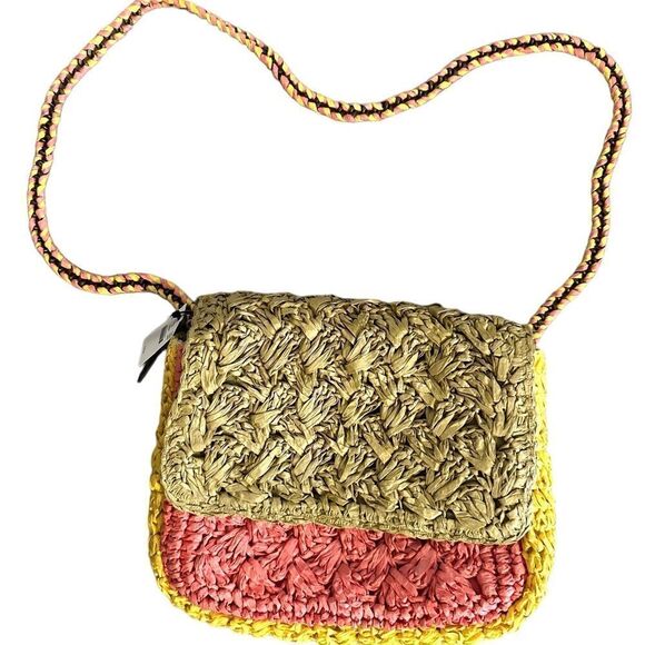J Crew Pastel Woven Purse - Picture 6 of 8